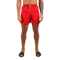 Red - Back - Trespass Mens Granvin Casual Shorts