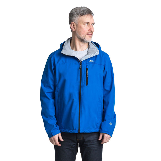 Bright Blue - Back - Trespass Mens Vander Softshell Jacket