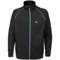 Black - Front - Trespass Mens Clive Full Zip Active Top
