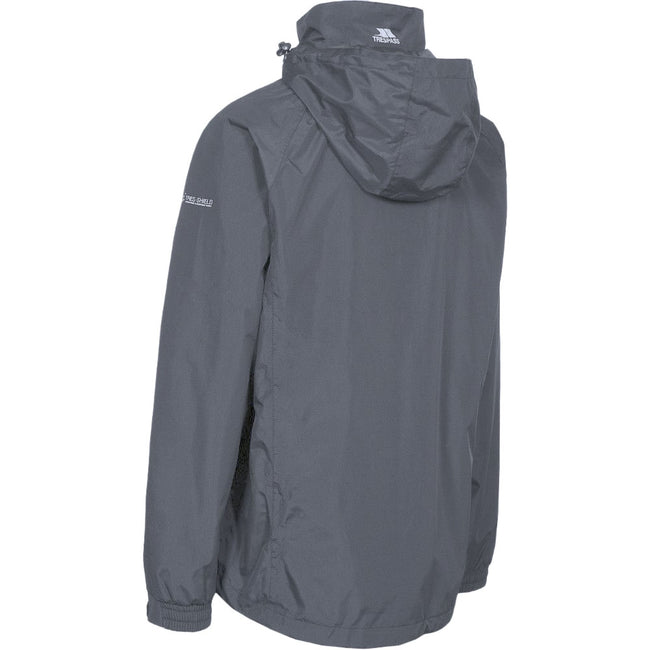 Flint - Back - Trespass Mens Nabro II Waterproof Jacket