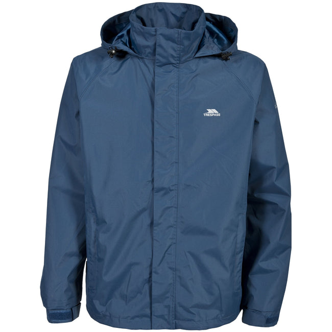 Midnight - Front - Trespass Mens Nabro II Waterproof Jacket