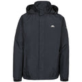 Black - Front - Trespass Mens Nabro II Waterproof Jacket
