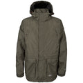 Khaki - Front - Trespass Mens Reuben Waterproof Jacket