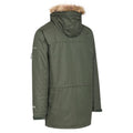 Olive - Back - Trespass Mens Jaydin Waterproof Jacket
