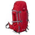 Red Tone - Front - Trespass Trek 66 Backpack-Rucksack (66 Liters)