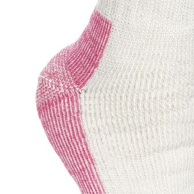 Gray Marl - Back - Trespass Womens-Ladies Springing DLX Trekking Socks