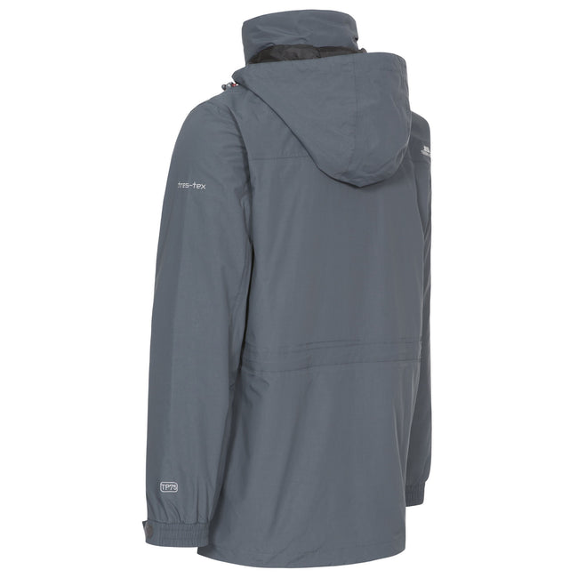 Carbon - Side - Trespass Mens Edgewater II 3 In 1 Waterproof Jacket