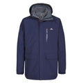 Navy - Front - Trespass Mens Edgewater II 3 In 1 Waterproof Jacket