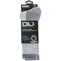 Gray Marl - Side - Trespass Mens Strolling DLX Walking Socks