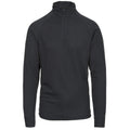 Black - Front - Trespass Adults Unisex Wise360 Quick Dry Base Layer Top