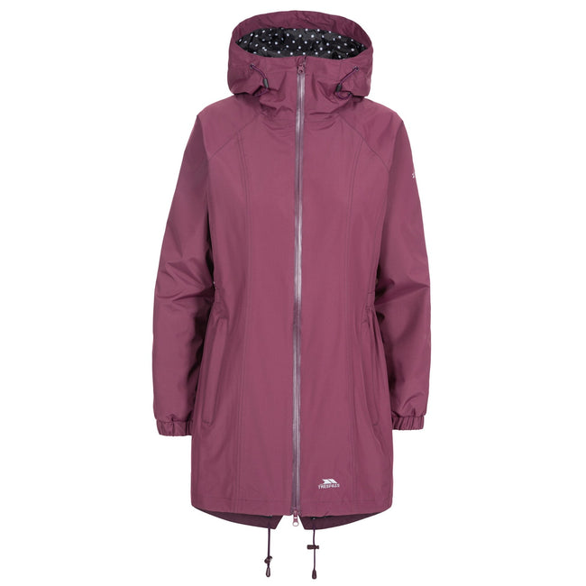 Fig - Front - Trespass Womens-Ladies Daytrip Waterproof Shell Jacket