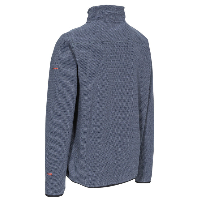 Black Marl - Back - Trespass Mens Limber Fleece