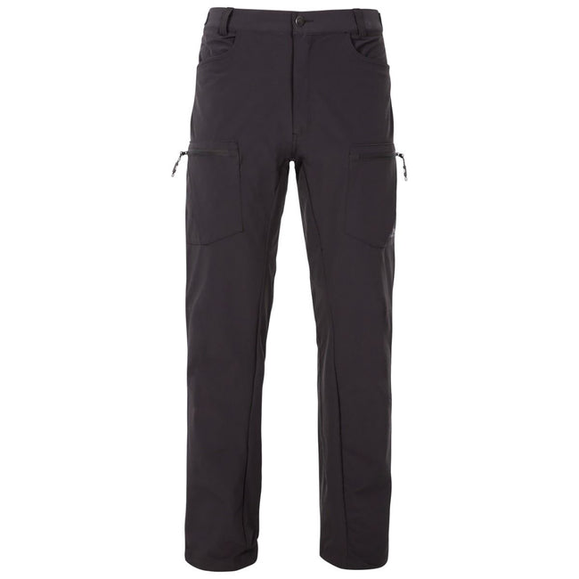 Black - Front - Trespass Mens Tuned Adventure Pants