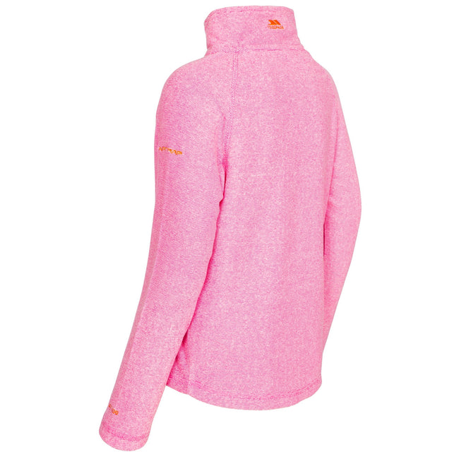 Pink Lady - Side - Trespass Childrens Girls Meadows Fleece
