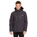 Dark Gray - Side - Trespass Mens Oswalt Jacket