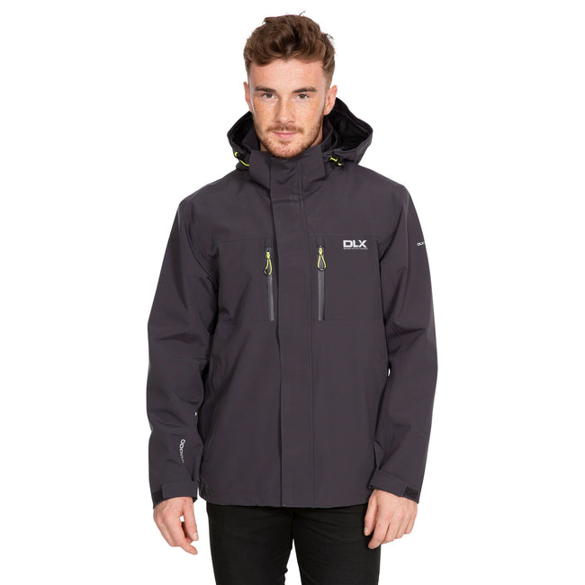 Dark Gray - Side - Trespass Mens Oswalt Jacket