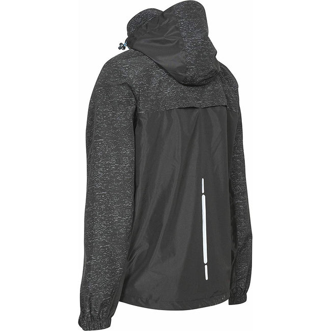 Reflective Print Black - Back - Trespass Mens Prominent Active Jacket