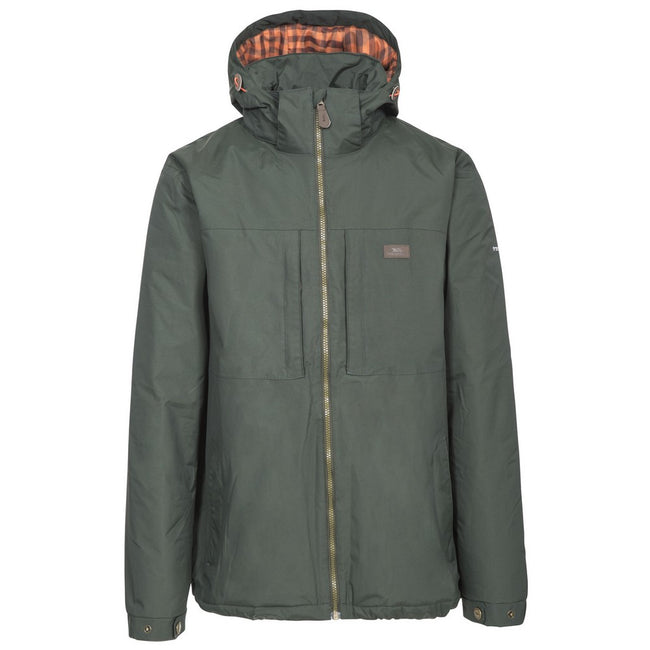 Olive - Front - Trespass Mens Savio Jacket