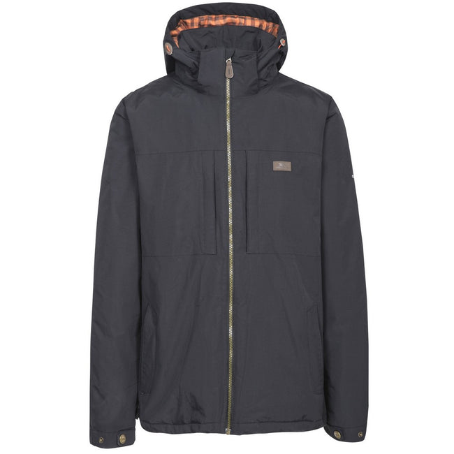 Black - Front - Trespass Mens Savio Jacket