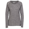 Dark Gray Marl - Front - Trespass Womens-Ladies Libra Merino Base Layer Top