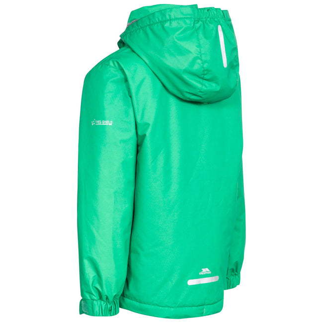 Clover - Back - Trespass Childrens Boys Ballast Waterproof Jacket