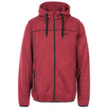 Merlot Marl - Front - Trespass Mens Odeno Fleece Jacket