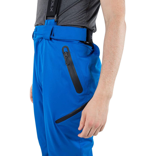 Blue - Lifestyle - Trespass Mens Kristoff Stretch Ski Pants