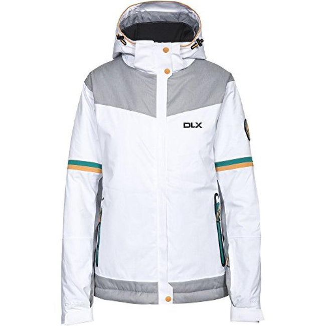 White - Front - Trespass Womens-Ladies Rosan Ski Jacket