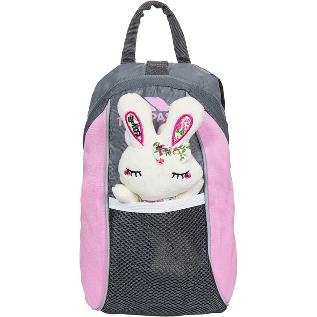 Powder Pink - Back - Trespass Babies Cohort Backpack (5L)