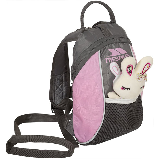Powder Pink - Close up - Trespass Babies Cohort Backpack (5L)