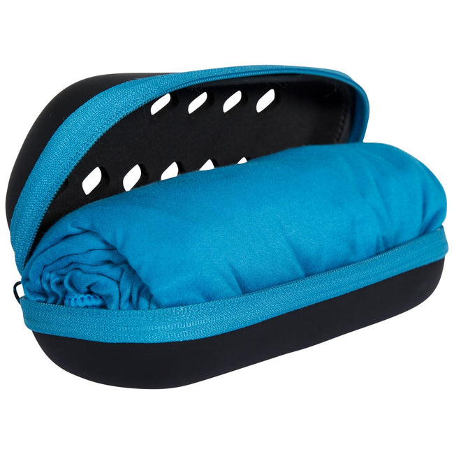 Blue - Back - Trespass Compatto Dryfast Towel