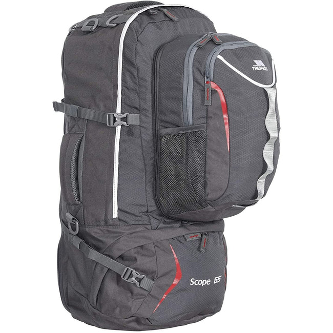 Ash - Back - Trespass Scope Rucksack (65L)