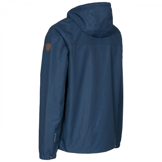 Navy - Back - Trespass Mens Anchorage Hooded Jacket