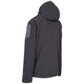 Black - Back - Trespass Mens Delgado DLX Softshell Jacket