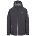 Black - Front - Trespass Mens Delgado DLX Softshell Jacket
