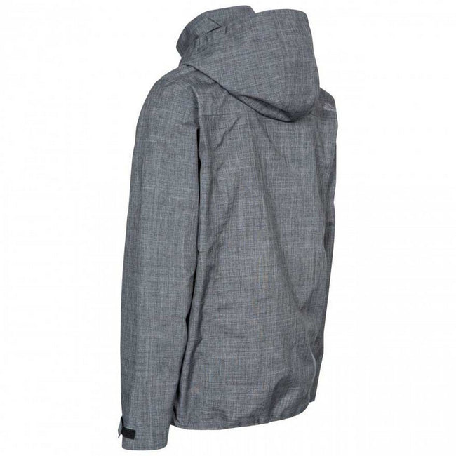 Dark Gray - Side - Trespass Mens Moonshine Waterproof Jacket