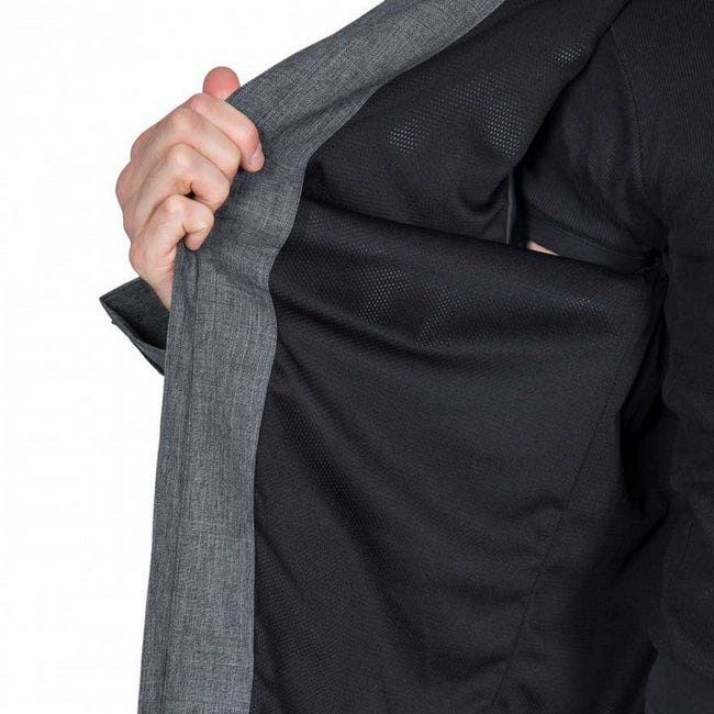 Dark Gray - Lifestyle - Trespass Mens Moonshine Waterproof Jacket