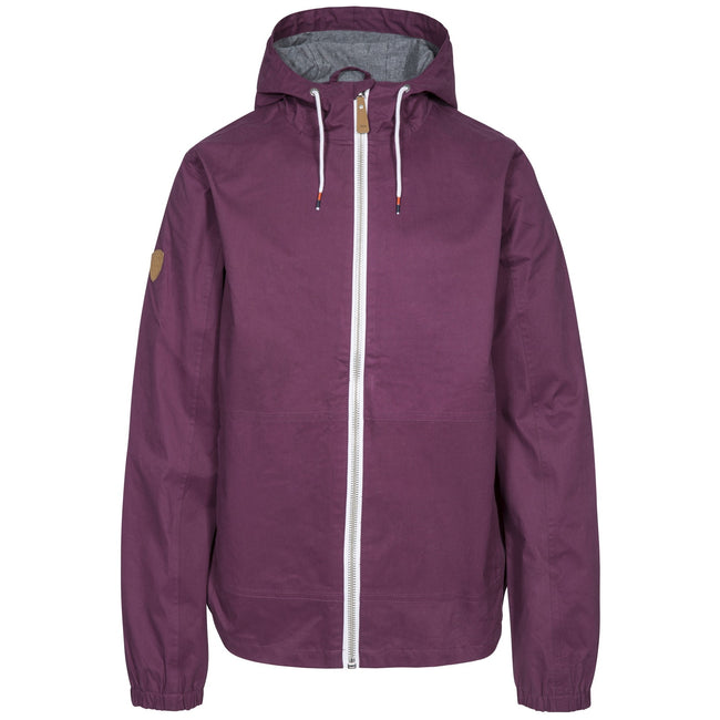Prune - Front - Trespass Mens Dalewood Waterproof Jacket