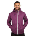 Prune - Back - Trespass Mens Dalewood Waterproof Jacket