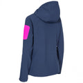 Navy - Back - Trespass Womens-Ladies Landry Waterproof Softshell Jacket