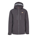 Dark Gray - Front - Trespass Mens Toffit Waterproof Jacket