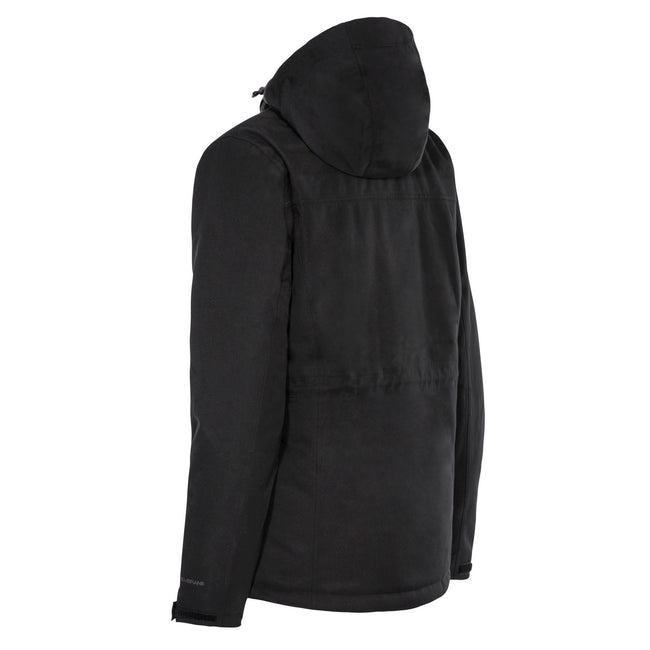 Black - Lifestyle - Trespass Womens-Ladies Mendell Waterproof Jacket