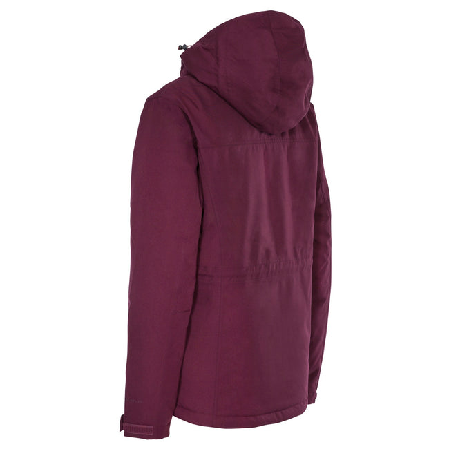 Fig - Back - Trespass Womens-Ladies Mendell Waterproof Jacket