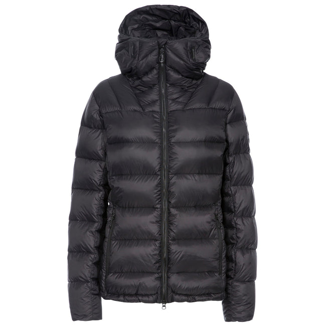 Black - Front - Trespass Womens-Ladies Pedley Down Jacket