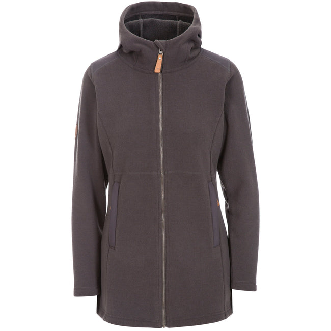 Charcoal Marl - Front - Trespass Womens-Ladies Citizen Fleece Jacket