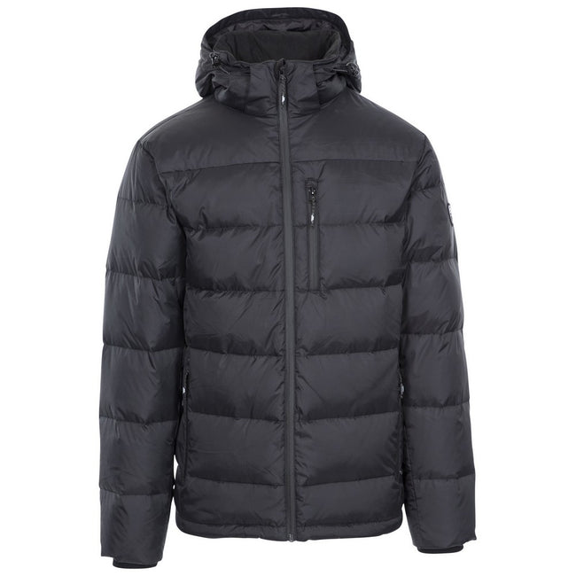 Black - Front - Trespass Mens Orwell Down Jacket