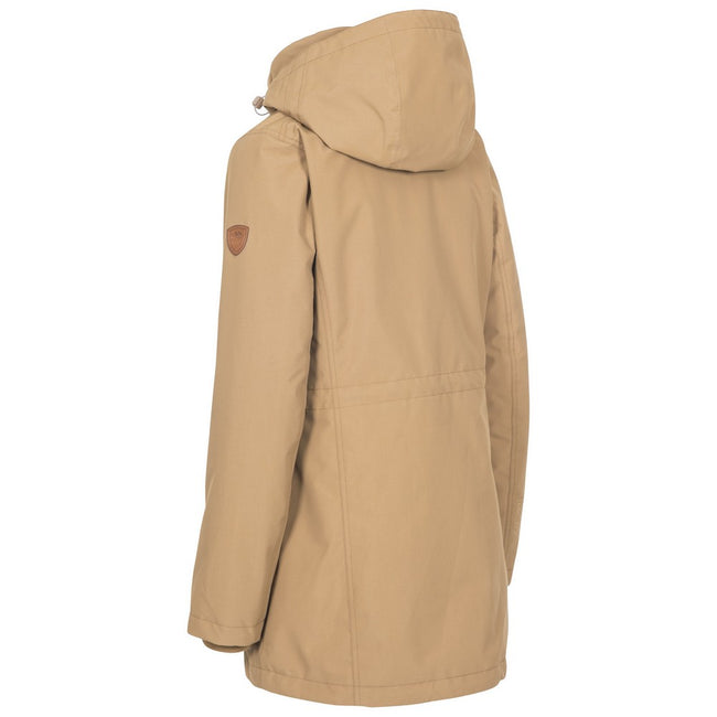 Sandstone - Back - Trespass Womens-Ladies Generation Hooded Jacket