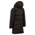 Black - Back - Trespass Girls Tiffy Padded Coat