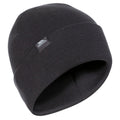 Black - Front - Trespass Unisex Beanie Hat