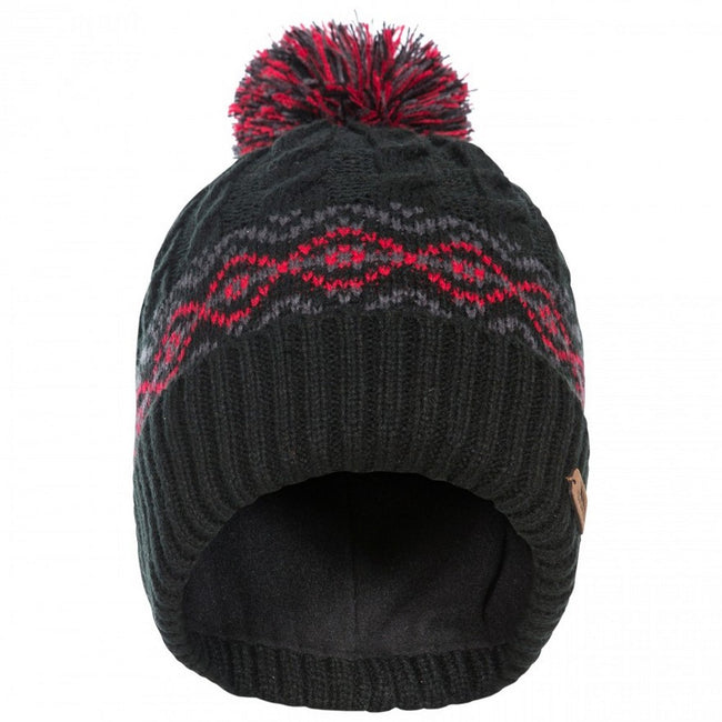 Black - Back - Trespass Mens Andrews Hat